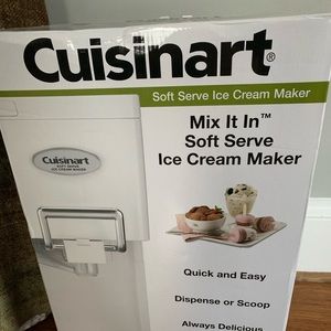 Cuisinart mix it in soft serve ice cream maker